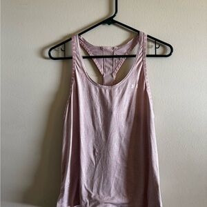 Under Armour Light Mauve Racerback Performance Tank